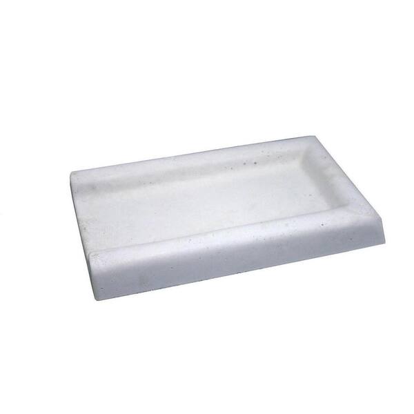 Suncast SB24 Rain Gutter Downspout Splash Block, Light Taupe, Resin, 1 Pack