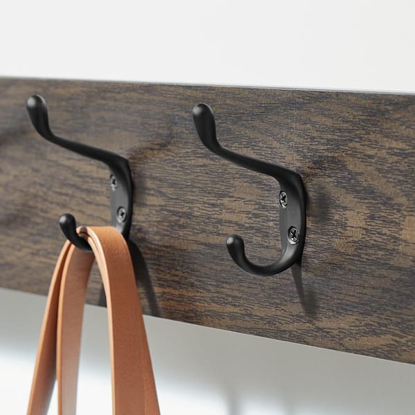 Lasali Solid Wood Coat Rack Stand Clothes Hanging Rail Rack Shelf Closet Hooks Portable, Women's, Size: 100