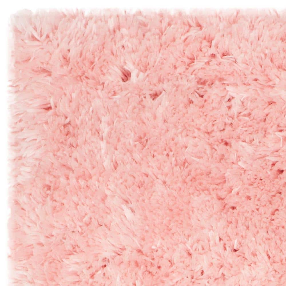 Ivory Hand-Tufted Shag Sheepskin Round Area Rug
