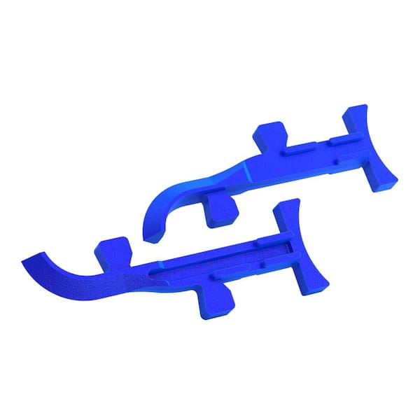2 in. to 4 in. Cast Aluminum Mason Line Stretchers (Pair)