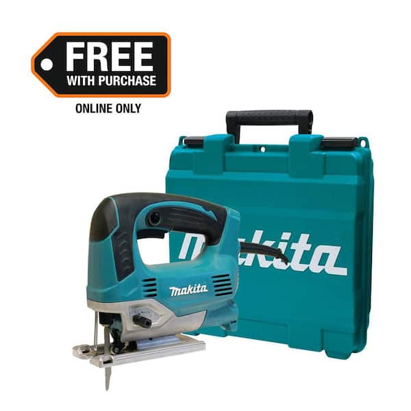 6.5 Amp Corded Variable Speed Lightweight Top Handle Jig Saw with Case