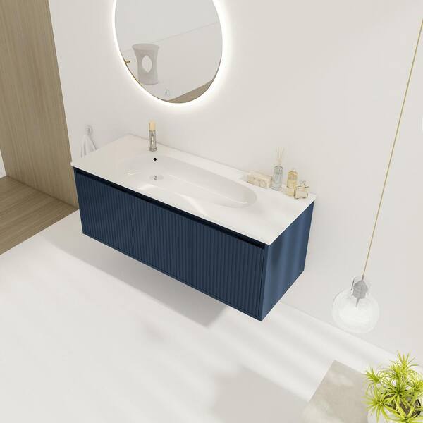 Staykiwi 48 in. W x 18 in. D x 18 in. H Floating Bathroom Vanity