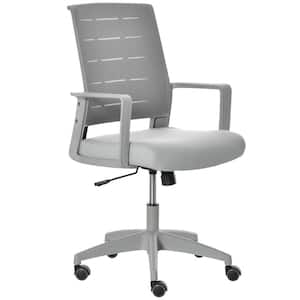 Grey Mesh Home Office Chair Computer Chair with Arms