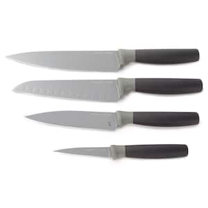 Balance 4-Pieces Non-stick Stainless Steel Cutlery Set, Recycled Material, Grey