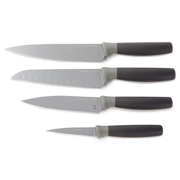 BergHOFF Balance 4-Pieces Non-stick Stainless Steel Cutlery Set, Recycled Material, Grey