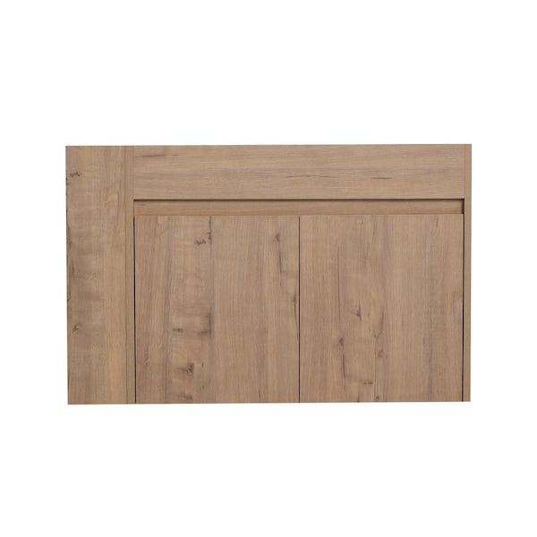 Staykiwi 30 in. Bath Vanity Cabinet without Top in Imitative Oak Unassembled