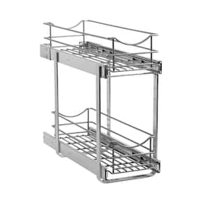 8 in. Double Tier Wire Soft-Close Pullout Baskets