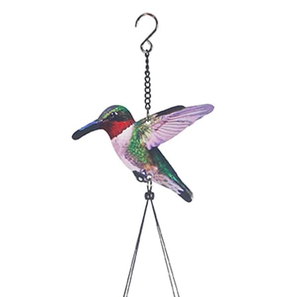 Hummingbird Shadow Wind Chime 10222 - The Home Depot