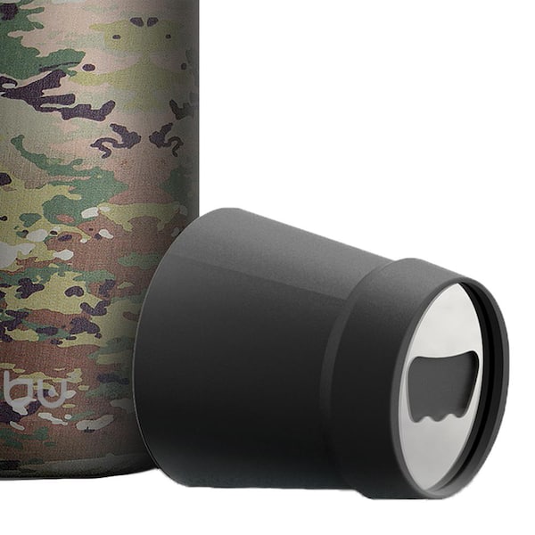 ASOBU Frosty Beer 2 Go Camouflage Vacuum-Insulated Stainless Steel Can and Bottle  Holder NA-FC2GCAMO - The Home Depot