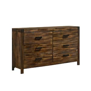 Chestnut Wren 6-Drawer Dresser