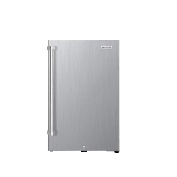 4.4 cu. ft. Waterproof Outdoor/indoor Mini Refrigerator in Stainless Steel