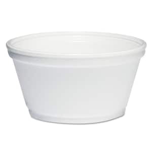 White 8-oz. Foam Container (1,000-Carton)