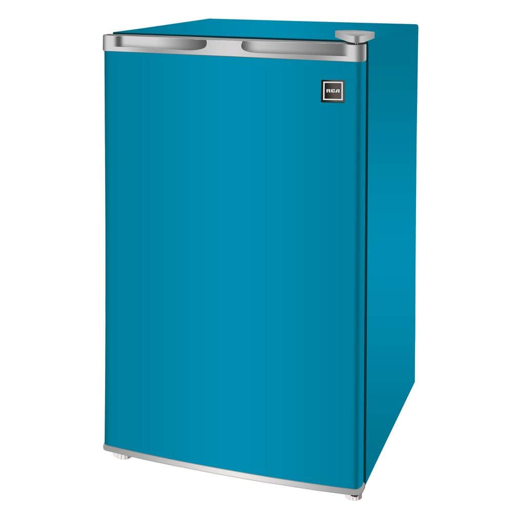 RCA 3.2 cu. ft. Mini Fridge in Blue RFR320IBLUE