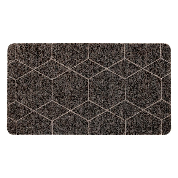 MSI Honeycomb Brown 20 in. x 36 in. Anti-Fatigue and Anti-Microbial Utility Mat