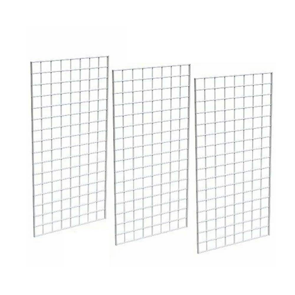 Only Hangers 48 in. H x 24 in. W Commercial Grade Gridwall/Pegboard