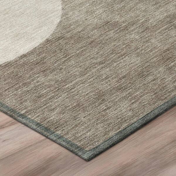 Chantille Machine Washable Indoor/Outdoor Abstract ACN3010 Linen 3 ft. x 4 ft. Area Rug
