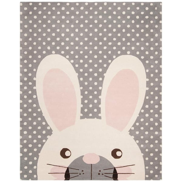 SAFAVIEH Kids Gray/Ivory 6 ft. x 9 ft. Area Rug
