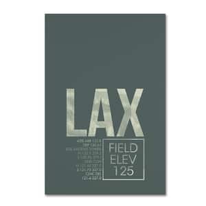 30 in. x 47 in. "LAX ATC" by 08 Left Canvas Wall Art