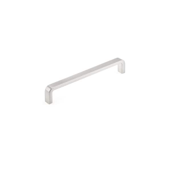Richelieu Hardware Arlington Collection 6 in. (152 mm) Brushed Nickel Modern Cabinet Bar Pull