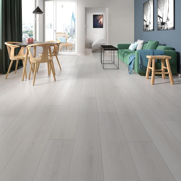 Casper Mound Oak 22 MIL x 9 in. W x 48 in. L Click Lock Waterproof Luxury Vinyl Plank Flooring (18 sq. ft./case)