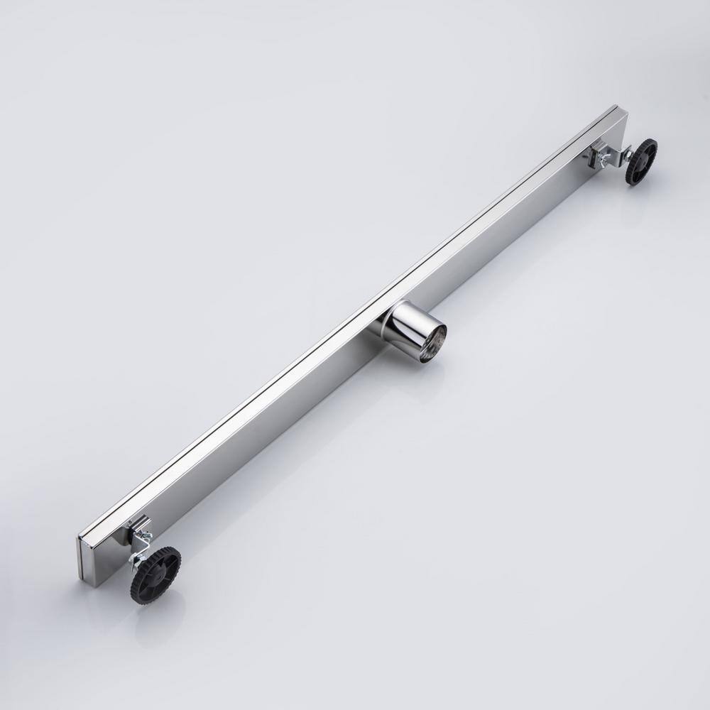 36-inch Brushed Nickel Stainless Steel Linear Shower Drain