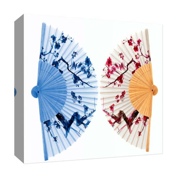 PTM Images Oriental Wind'' Canvas Abstract Wall Art 15 in. x 15 in.