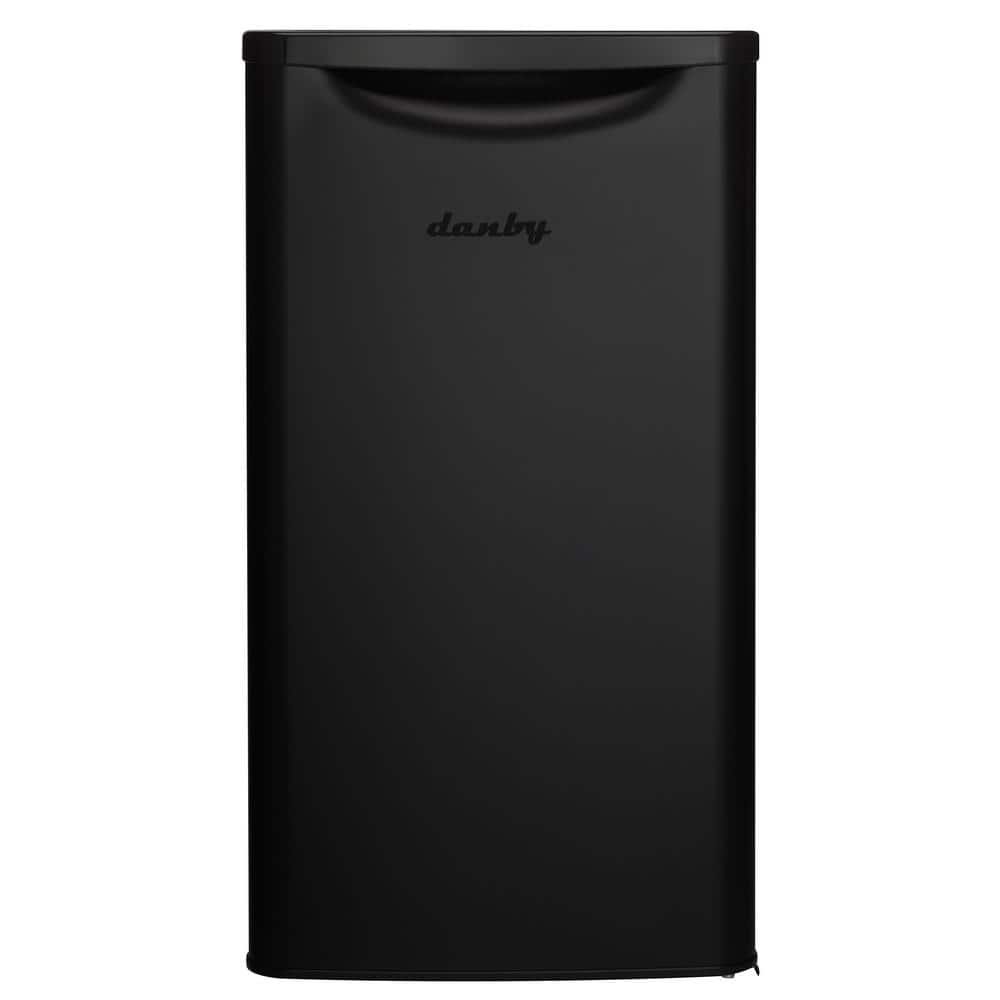 Danby Contemporary Classic 3.3 cu. ft. Retro Mini Fridge in Matte Black