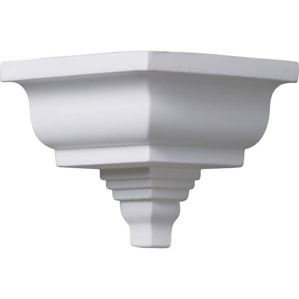 4-1/2 in. x 4-1/2 in. x 3-7/8 in. Urethane Outside Corner Moulding, Matches Moulding