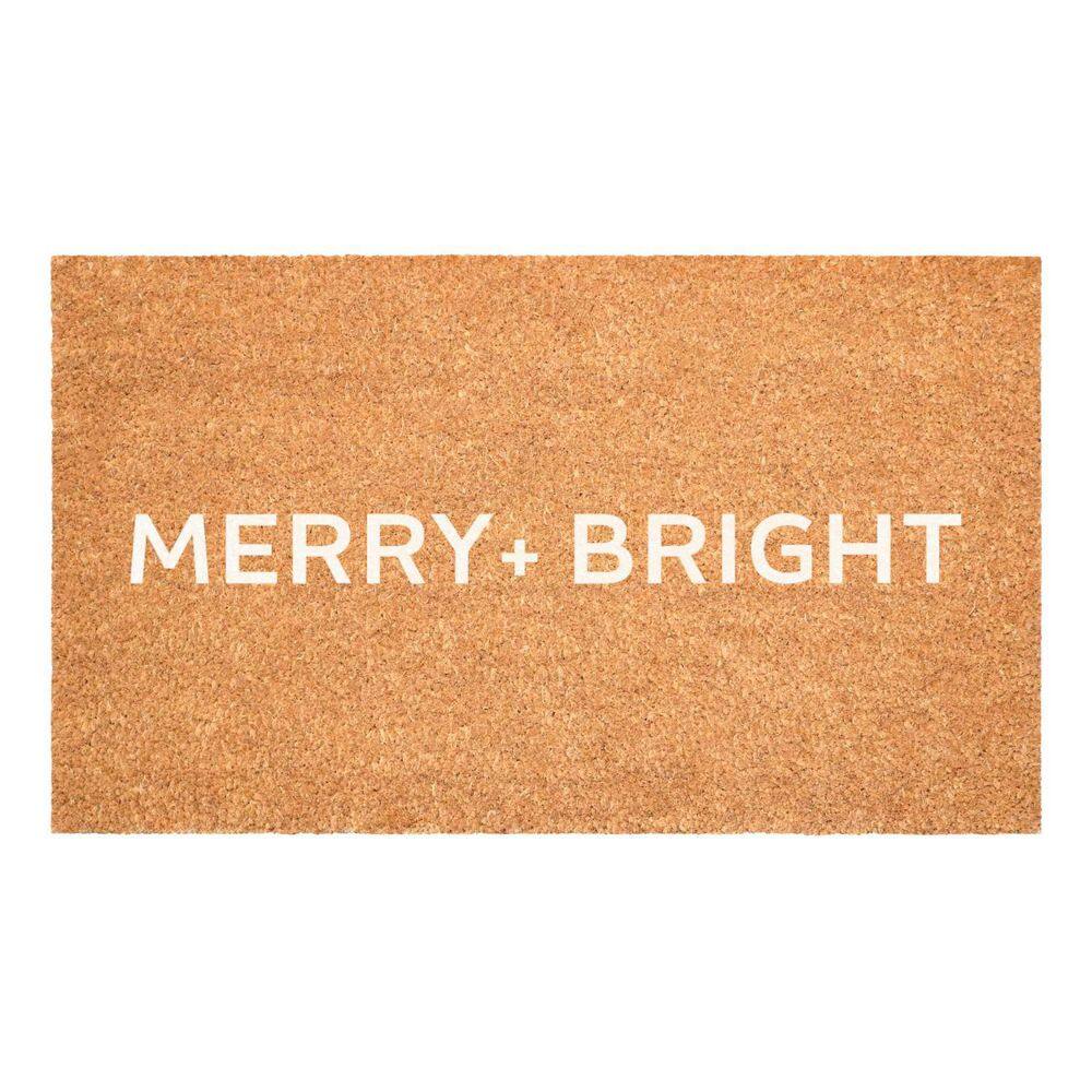 Multi-Colored 36 in. x 24 in. Coir Outdoor Door Mat price history on PriceWatchPro