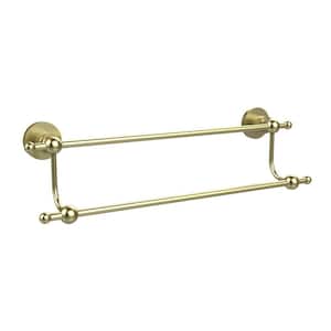 Astor Place Collection 18 in. Double Towel Bar in Satin Brass