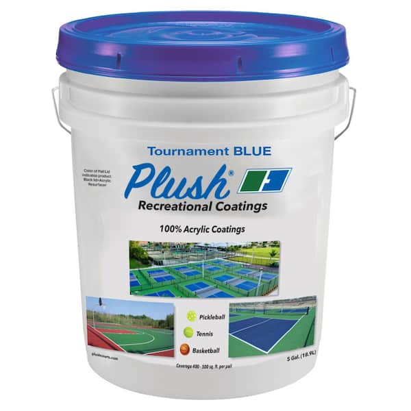 Plush 5 gal. Tournament Blue Recreational Surface Coating