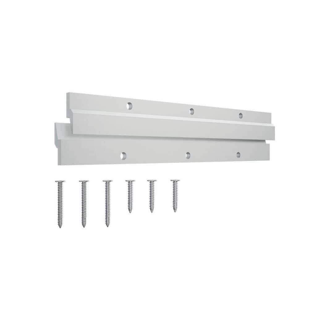 "SteelTek Shutter French Cleat Kit for 11""W x 48""H+, 10.5"" Top/Bottom + Side Brackets, Aluminum" price history on PriceWatchPro