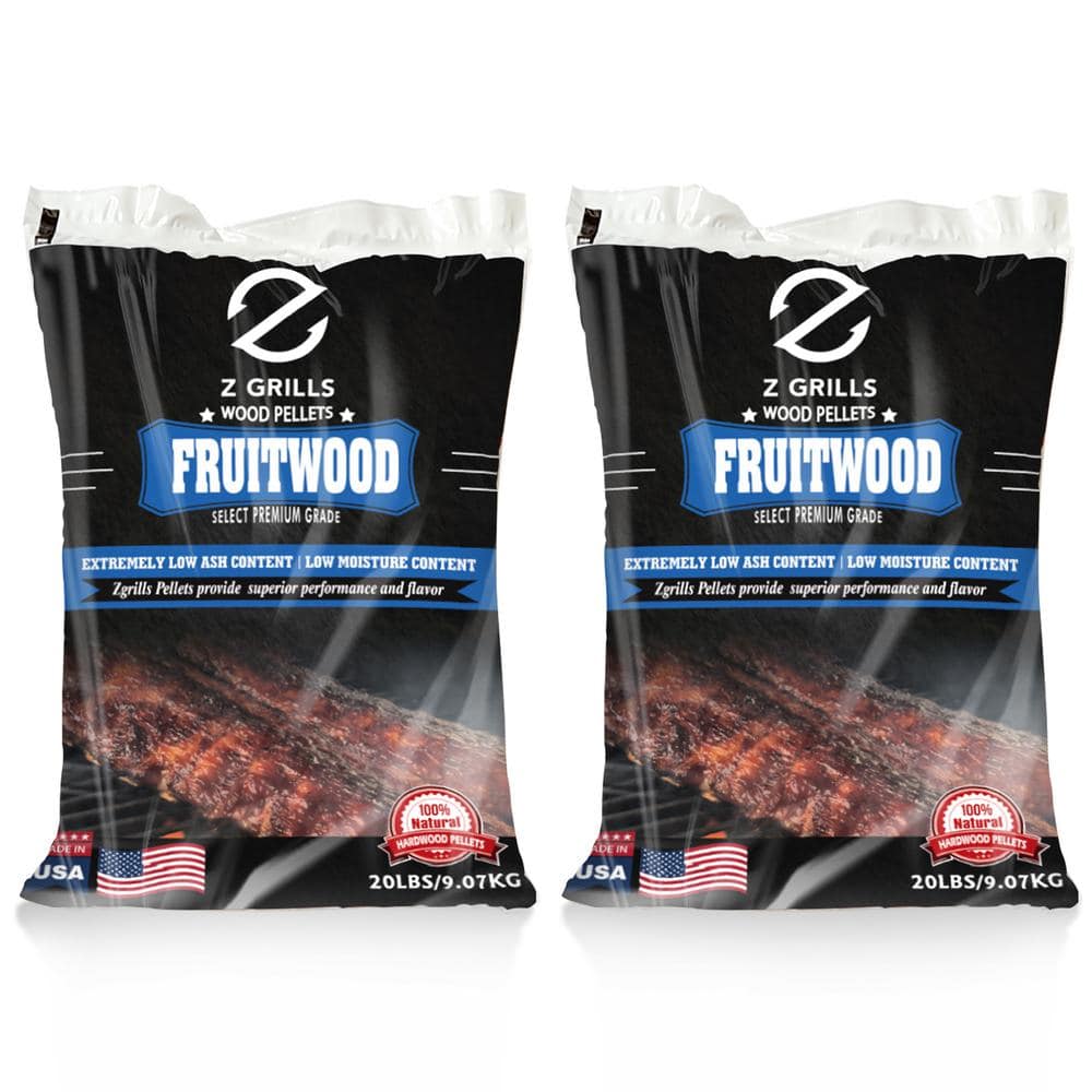 Fruitwood All-Natural Wood Grilling Pellets, 20 lb. Bag (2-Pack) price history on PriceWatchPro