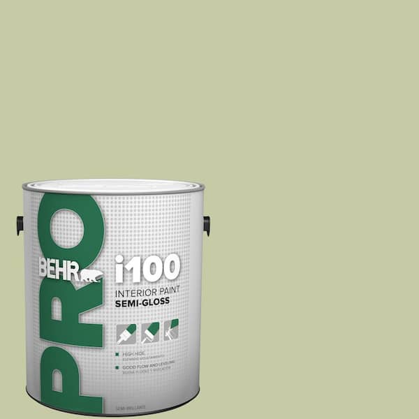 BEHR PRO 1 gal. #M350-3 Sap Green Semi-Gloss Interior Paint