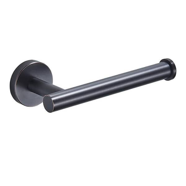 FORIOUS Single Arm Toilet Paper Holder Wall Mounted in Stainless Steel Oil Rubbed Bronze