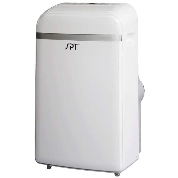 SPT 9,000 BTU Portable Air Conditioner WA-P903EB Cools 350 Sq. Ft. with Dehumidifier and Remote in White