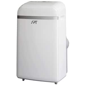 13,500 BTU (10,200 BTU, DOE) Portable Air Conditioner with Dehumidifier and Remote in White
