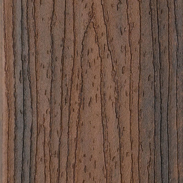 Transcend 1 in. x 8 in. x 12 ft. Spiced Rum Composite Deck Fascia Board