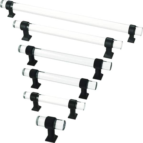 Liberty Acrylic Bar 1-9/16 in. (40 mm) Matte Black and