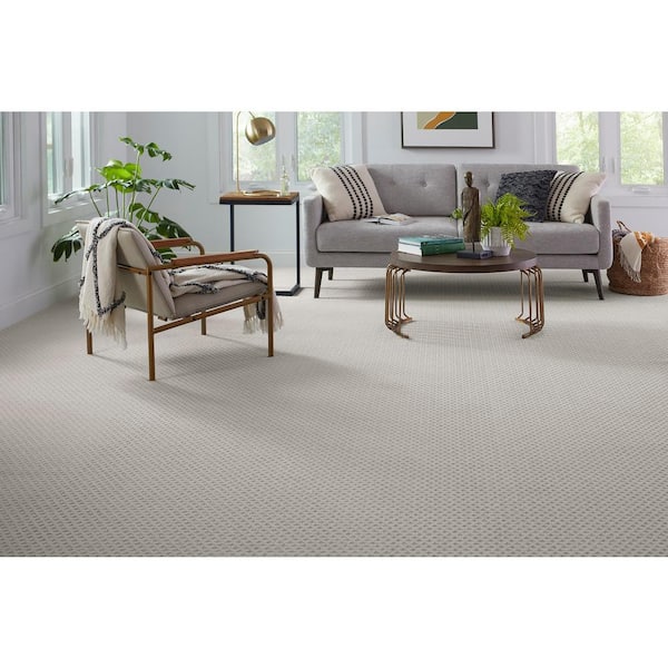 Transcends Time Wind Chime Gray 39 oz. Triexta Pattern Carpet - Installation Required