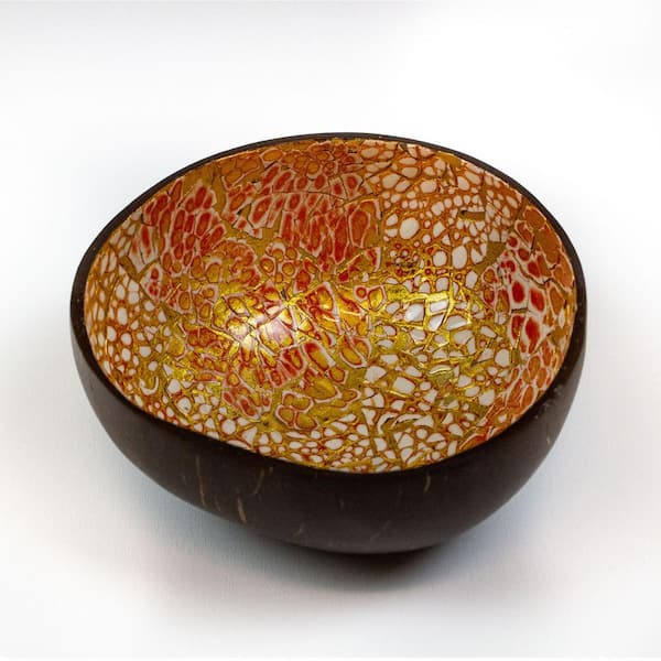 LA PASTICHE Creamsicle Orange Coconut Bowl, 3.5" x 3.5"