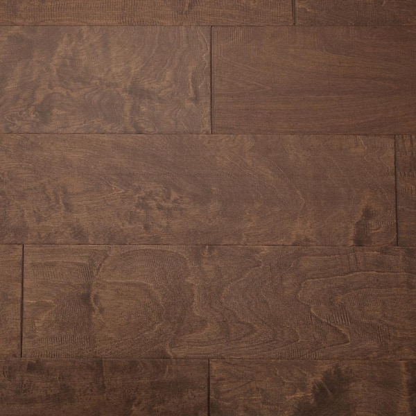 ASPEN FLOORING Take Home Sample - American Birch Jackson Light 6.5 in. Width x 8 in. Length Engineered Hardwood Flooring