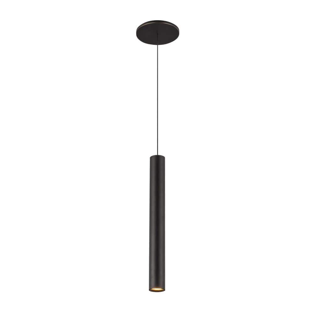 Mason 14 in. 1 Light Urban Bronze Integrated LED Pendant Light price history on PriceWatchPro