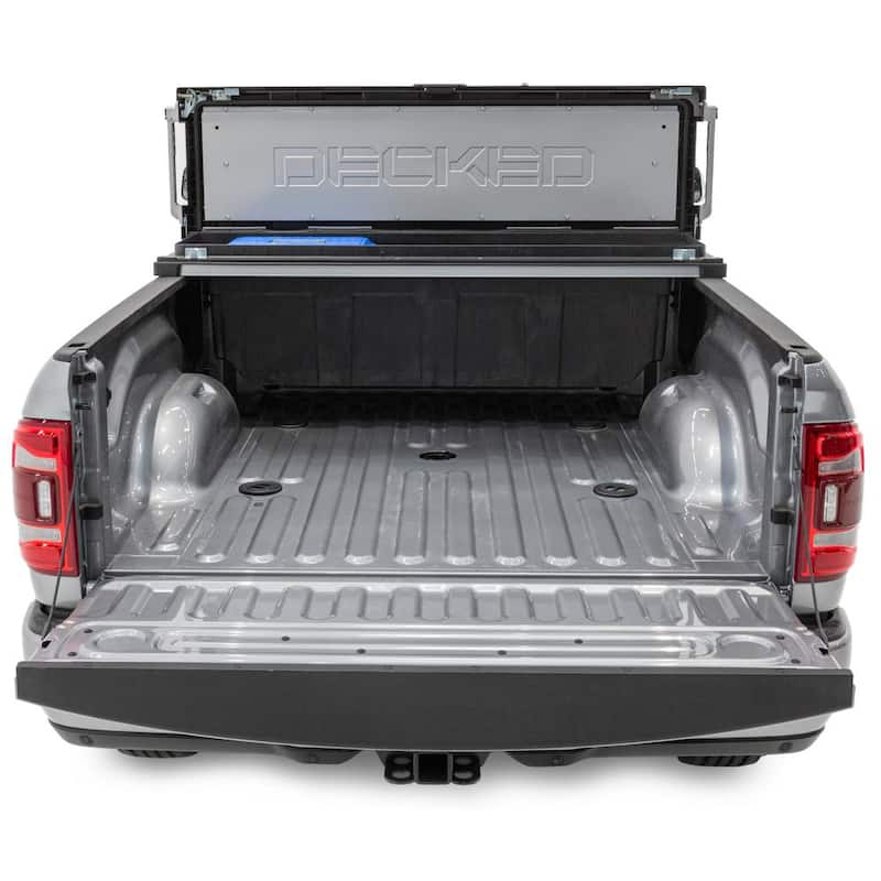 76 in. Matte Black HDP Full-Size Crossover Pickup Truck Tool Box with Lifetime Warranty for Toyota Tundra (2022-current)