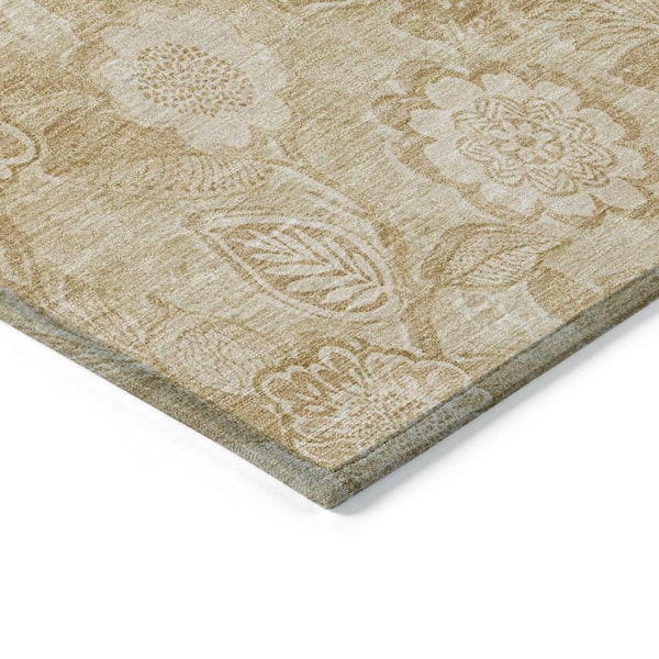 Chantille Machine Washable Indoor/Outdoor Abstract ACN1939 Beige 3 ft. x 4 ft. Area Rug