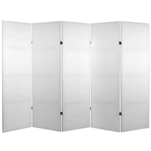 4 ft. Short Do It Yourself Canvas Folding Screen - 5 Panel