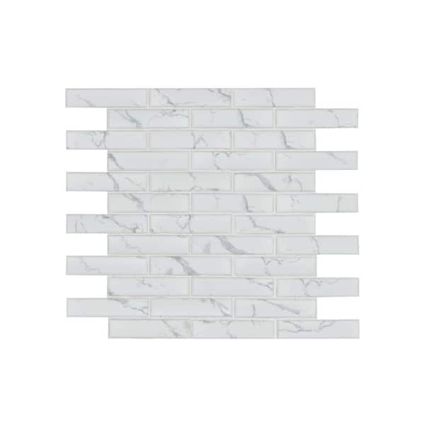 MSI Carrara 11.81 in. x 12.01 in. Matte Porcelain Floor and Wall Tile (0.98 sq. ft./Each)