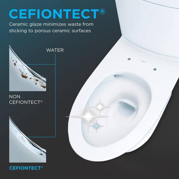 TOTO Aquia IV 12 in. Rough In 2-Piece 0.9/1.28 GPF Dual Flush 