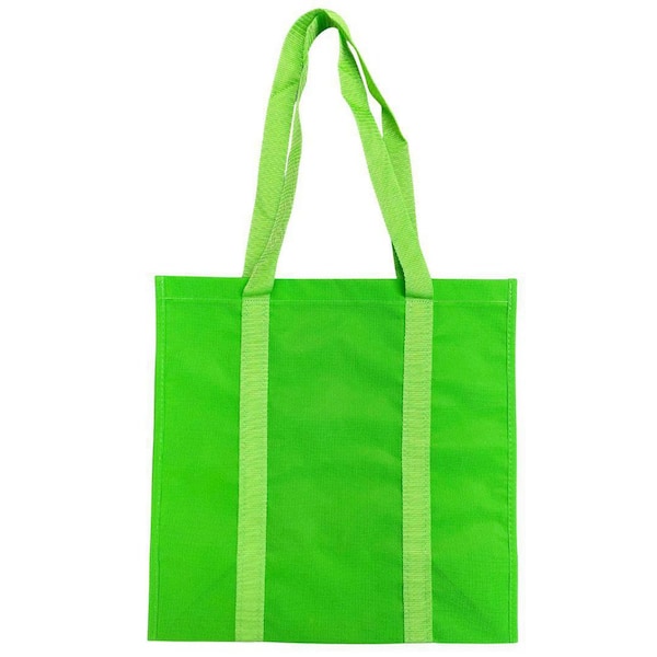 Green Reusable Shopping Tote