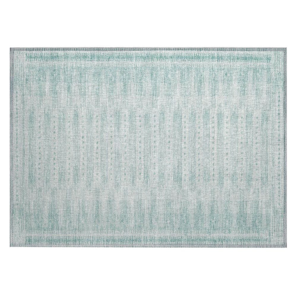Chantille Machine Washable Indoor/Outdoor Abstract ACN1917 Turquoise 2 ft. x 3 ft. Accent Rug price history on PriceWatchPro